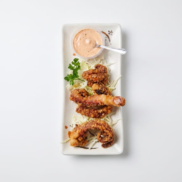 Fried Ika.