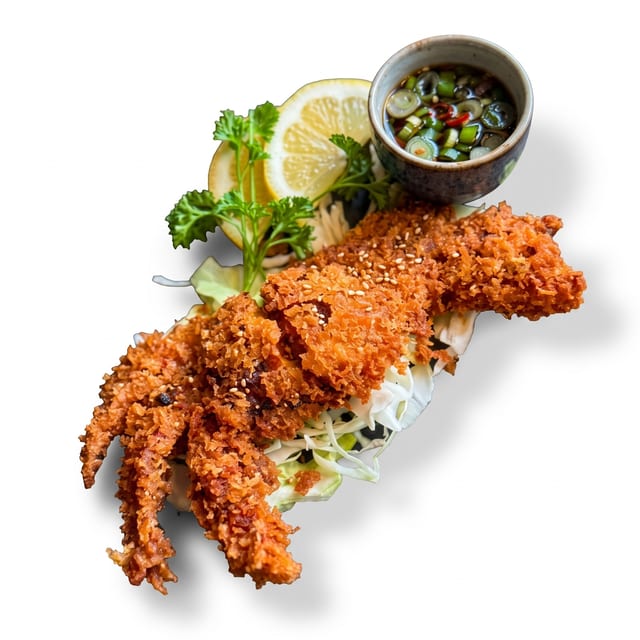Fried Soft Shell Crab.