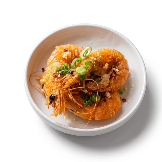 Yama Garlic Shrimp.