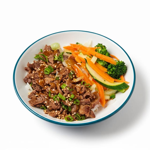Beef Bulgogi Rice Bowl.