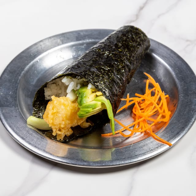 Shrimp Tempura Handroll.