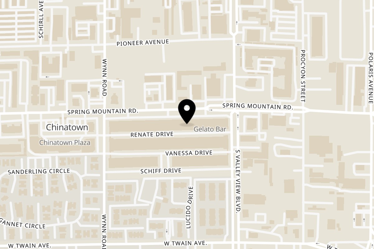 Map showing the location of Yama Sushi Chinatown on 3909 Spring Mountain Rd in Las Vegas